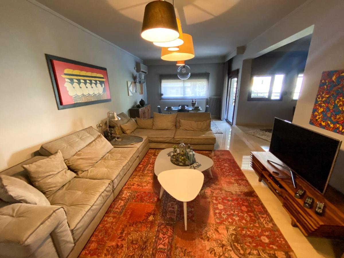 Lovely Luxurious Modern Apartment In Salonicco Esterno foto