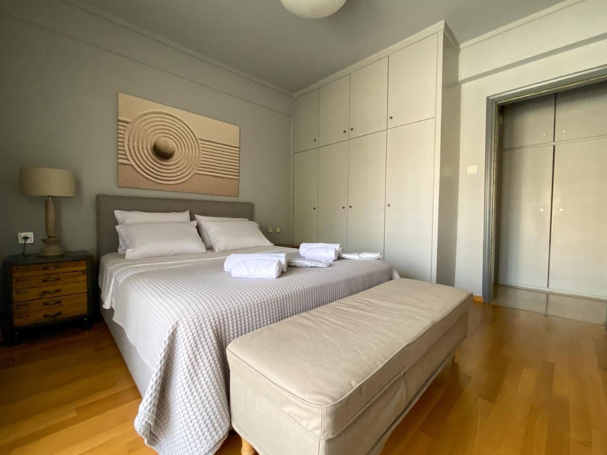 Lovely Luxurious Modern Apartment In Salonicco Esterno foto